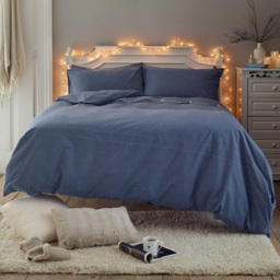 Deyongs Southwick Blue Double Duvet Set