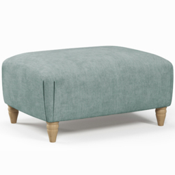 Clara Faro 10 Blue Agmamito Footstool - thumbnail 2