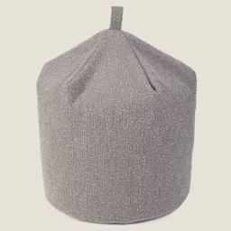 Kaikoo Grey Boucle Bean Bag - thumbnail 3