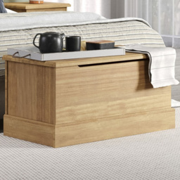 Core Products Cotswold Pine Ottoman Storage Trunk