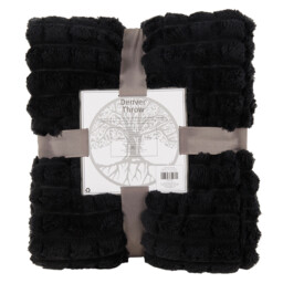 Divante Denver Throw - Black - thumbnail 3
