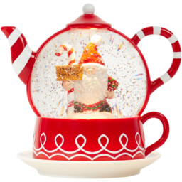 LED Novelty Gonk Teapot - Red - thumbnail 2