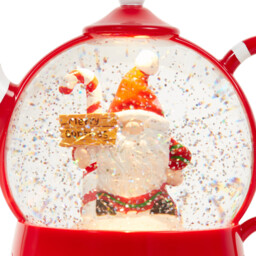 LED Novelty Gonk Teapot - Red - thumbnail 4