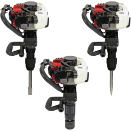 T-Mech 23630 Black 2 Stroke Petrol Post Driver 900W - thumbnail 2