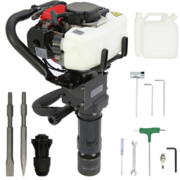 T-Mech 23630 Black 2 Stroke Petrol Post Driver 900W - thumbnail 3