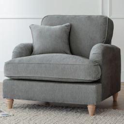 The Vienna Charcoal Armchair