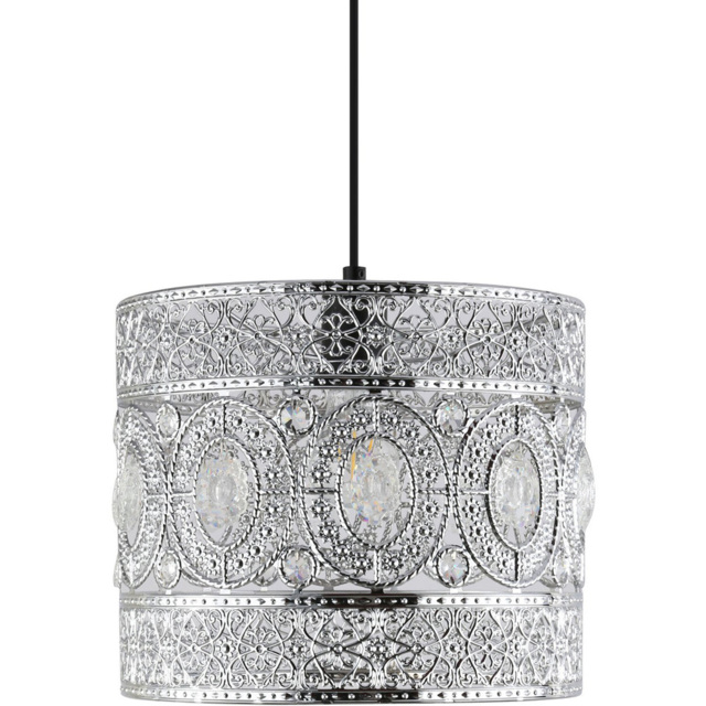 Moxie Chrome Lamp Shade - image 1