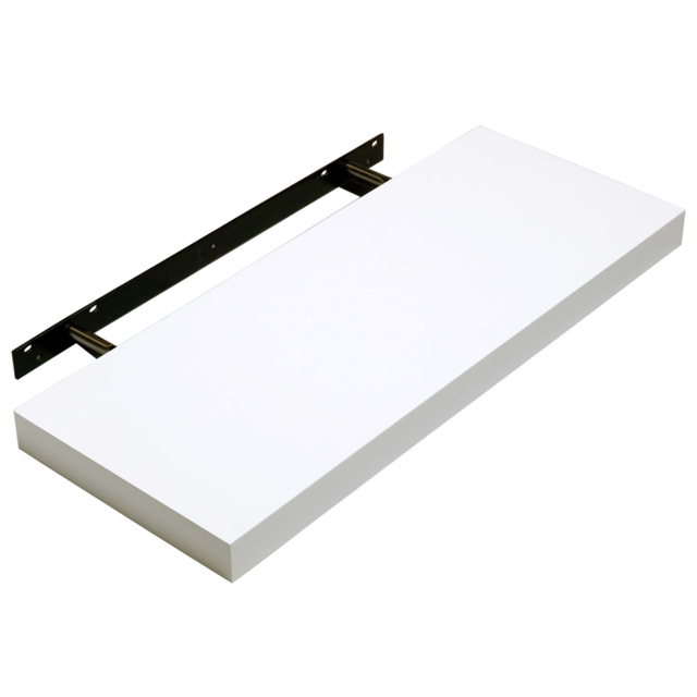 White Floating Shelf Kit 50cm