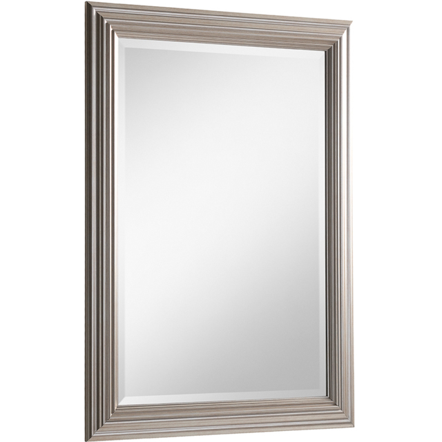 Yearn Silver Champagne Bevelled Mirror 100.5 x 72.5cm - image 1