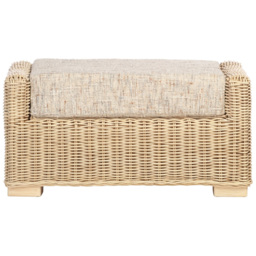 Desser Furniture Burford Farrow Rattan Footstool - thumbnail 3