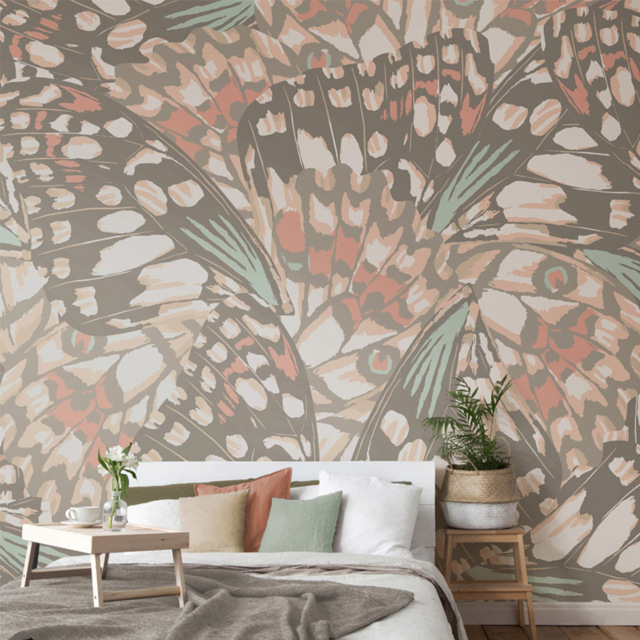 Origin Murals Butterfly Wings Multicolour Wall Mural - image 1