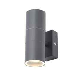 Mills Up & Down Outdoor Wall Light - Anthracite - thumbnail 2