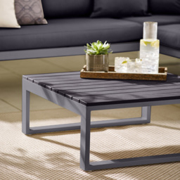 Furniturebox Bermuda 6 Seater Grey Sofa Lounge Set - thumbnail 4