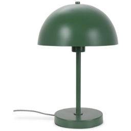 ValueLights Stassi Forest Green Mushroom Dome LED Table Lamp