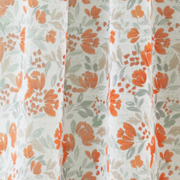 Mia Curtain Panel Burnt Orange 183cm - thumbnail 3