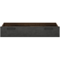 Florence Brooklyn Walnut and Dark Matera Grey Underbed Drawer - thumbnail 3