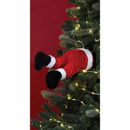 Santas Kicking Tree Legs Christmas Decoration 35cm - thumbnail 2