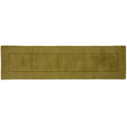 Esme Olive Wool Runner 60 x 230cm - thumbnail 1