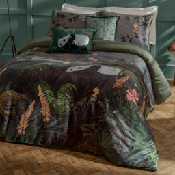 Paoletti Chuan Double Nightfall Exotic Jungle 200 Thread Count Duvet Set - thumbnail 1