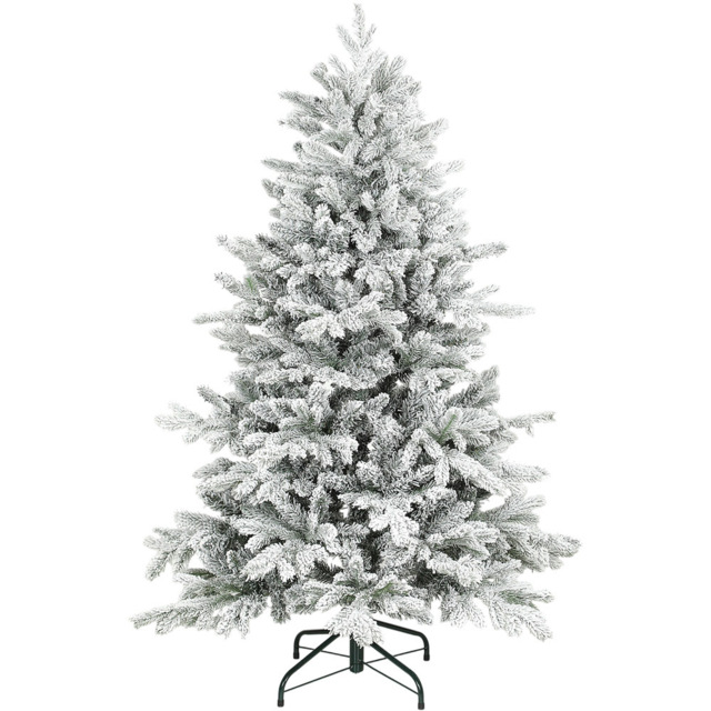 StarBright Snow Flocked Artificial Christmas Tree 5ft - image 1