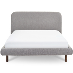 Julian Bowen Hannah Grey Boucle Double Bed - thumbnail 3
