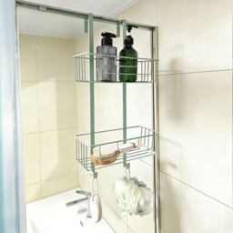 2 Tier Over the Door Caddy Sage Green - thumbnail 2
