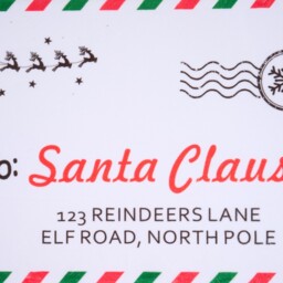 Festive Letter to Santa Bath Mat White - thumbnail 3
