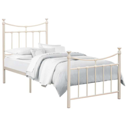 Emily Single Cream Bed Frame - thumbnail 2