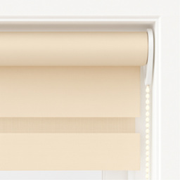 New Edge Blinds Day and Night Natural Zebra Roller Blind 45cm - thumbnail 3