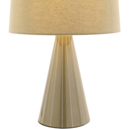 Maeve Metal Table Lamp Neutral - thumbnail 4