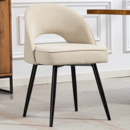 Artemis Home Ashley Set of 2 Beige Tufted Dining Chairs