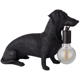 Merano Modica Matt Black Table Lamp