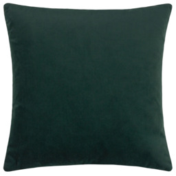 furn. Kalho Pink and Green Velvet Jacquard Cushion - thumbnail 3