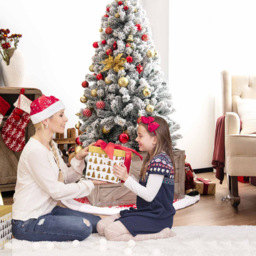 StarBright Brown Christmas Tree Box Stand Large - thumbnail 4