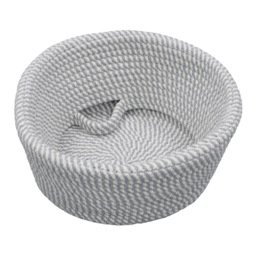 JVL Edison Medium Round Belly Cotton Rope Storage - thumbnail 3
