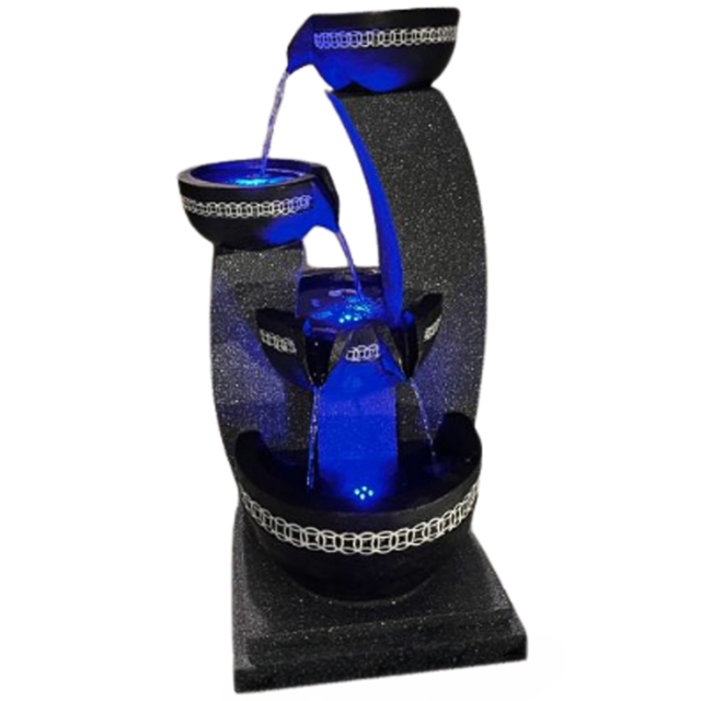 Tranquillity Solar Powered Athena LED Water Feature - image 1