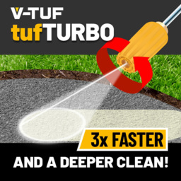 V-TUF tufTURBO Heavy Duty Turbo Nozzle SSQ Inlet 255Bar - thumbnail 2