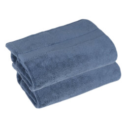 Deluxe Denim Cotton Hand Towel - thumbnail 2