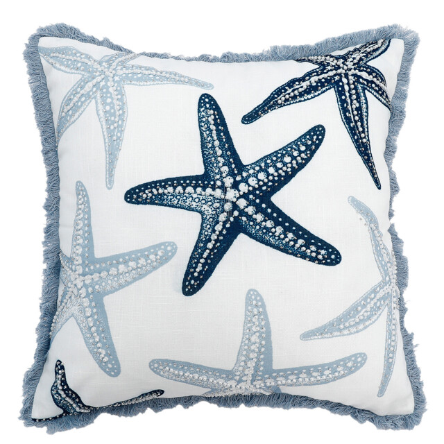 Divante Blue Starfish Cushion 45 x 45cm - image 1