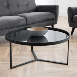 Julian Bowen Smoked Glass Loft Coffee Table