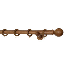 Richmond Curtain Pole - Biscuit / 150cm - thumbnail 1