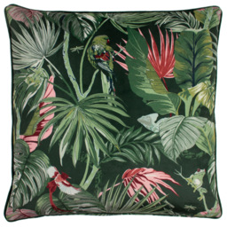 Paoletti Amazon Creatures Jade Tropical Cushion