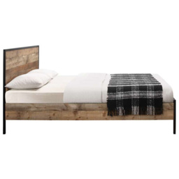 Urban Brown Double Bed Frame - thumbnail 4