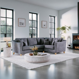 Marlon City Steel 3 Seater Left Hand Corner Sofa - thumbnail 3