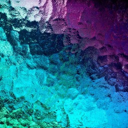 Origin Murals Coloured Glass Blue Wall Mural - thumbnail 2