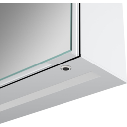 Bathstore Pearl 2 Door LED Mirror Bathroom Cabinet - thumbnail 3