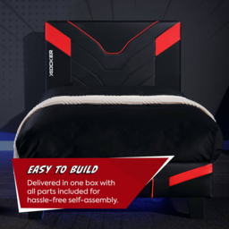 X Rocker Cerberus MKII Carbon Red Gaming Bed - thumbnail 4