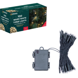 The Christmas Workshop 100 LED String Light Warm White - thumbnail 3