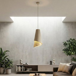 Emibig Moda Beige and Rattan E27 LED Pendant Lamp - thumbnail 2