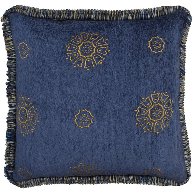 Intimates Como Blue Filled Cushion 56 x 56cm 2 Pack - image 1